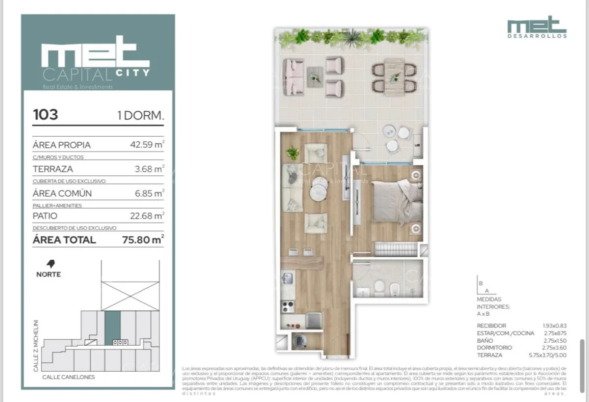 Apartamento en Centro, propiedad 281662 -Imagen 9