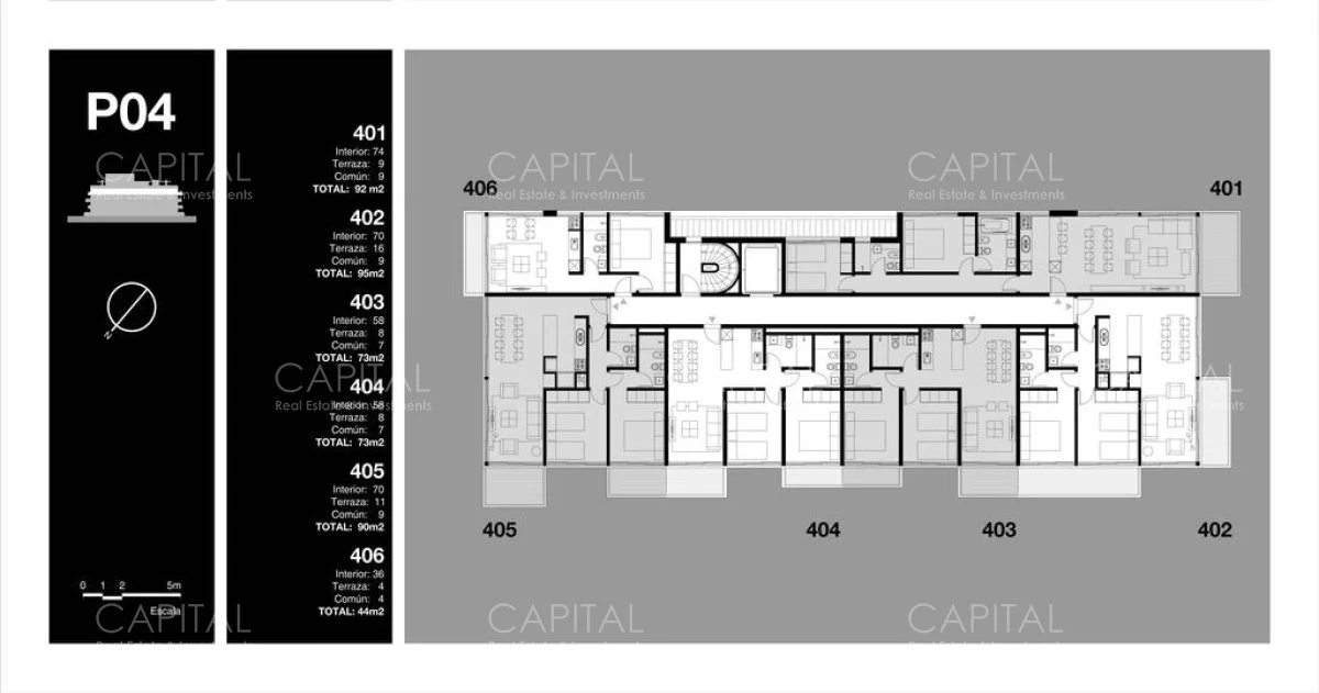 Apartamento en Playa Mansa, propiedad 281813 -Imagen 23