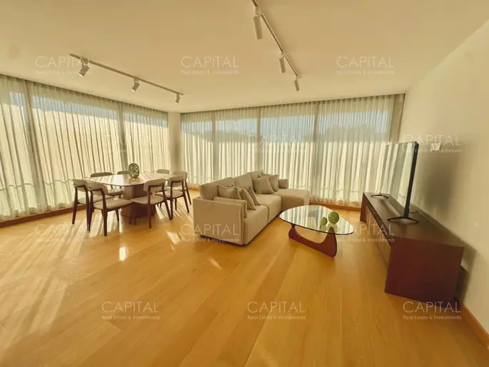 Apartamento de dos dormitorios con parrillero propio en Alive Residences, Barrio Parques 2