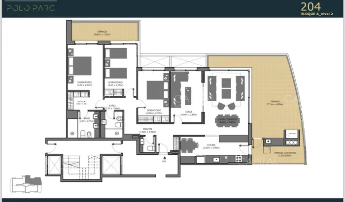 Apartamento en Montevideo, Carrasco Norte