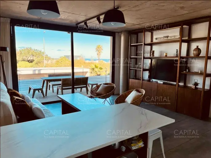 Departamento moderno 2 domitorios en Manantiales en venta