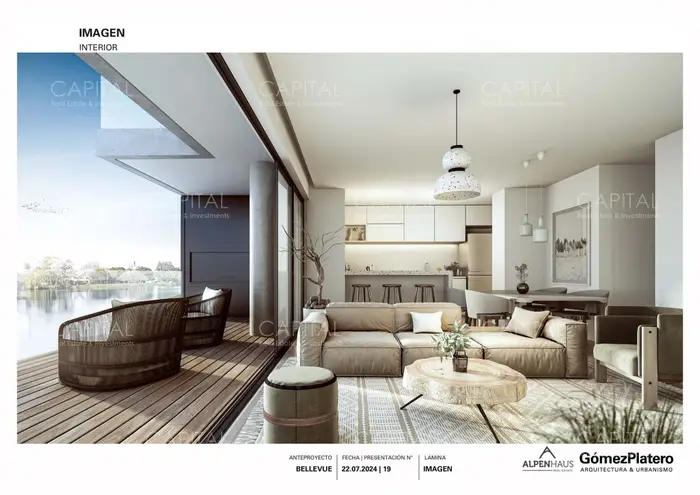 BELLEVUE - Exclusivo dulpex 4 dormitorios - Vista al lago!