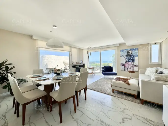 Apartamento de tres dormitorios y dependencia en alquiler, Punta del Este