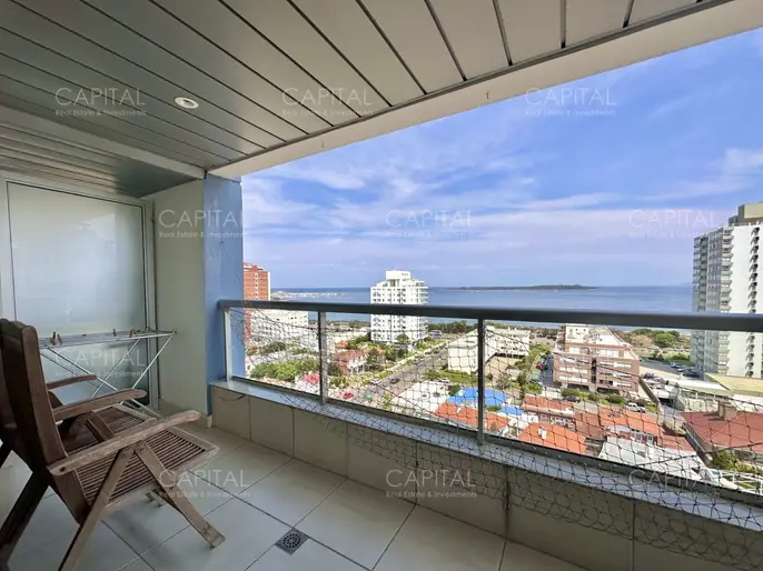 Departamento con Vista al Mar Dos Dormitorios en Alquiler Art Boulevard