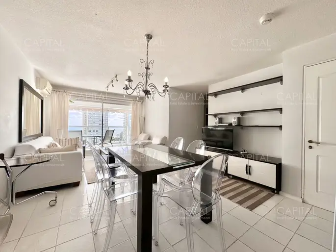Apartamento de dos dormitorios en alquiler temporal. Punta del Este