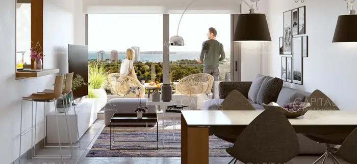 Venta departamento dos dormitorios dos baños Roosevelt Punta del Este