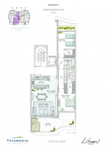 Excelente Penthouse en Venta Frente al Mar - Playa Mansa