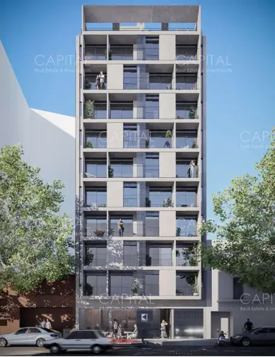 Apartamento de UN dormitorio en venta en Cordón, piso 10 con amplia terraza
