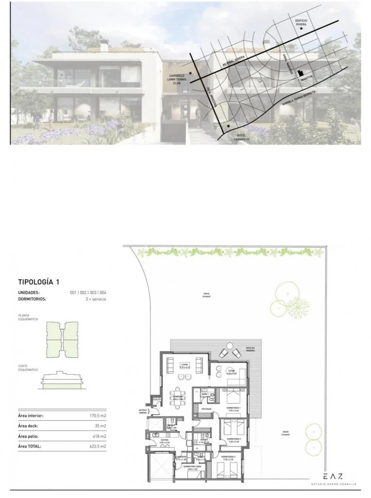 Apartamento en Carrasco Sur, propiedad 285598 -Imagen 3