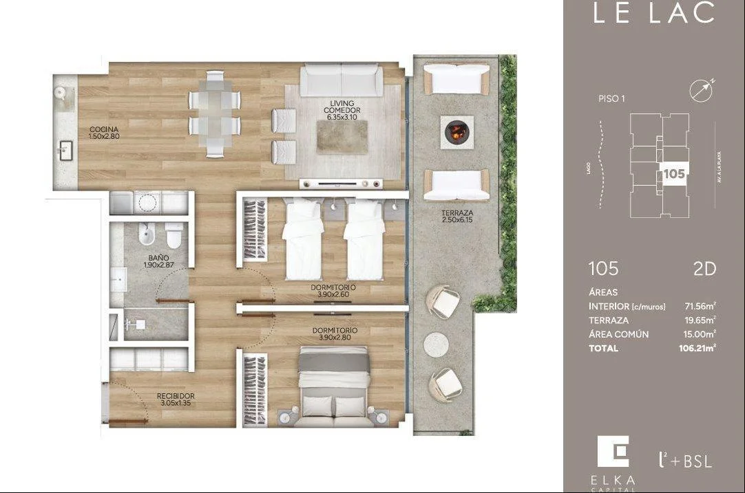 Apartamento en Parque Miramar, propiedad 258770 -Imagen 14