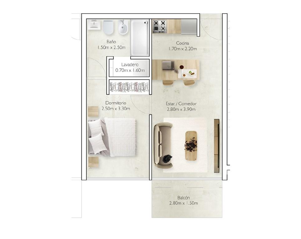 Apartamento en Maldonado, propiedad 266445 -Imagen 2