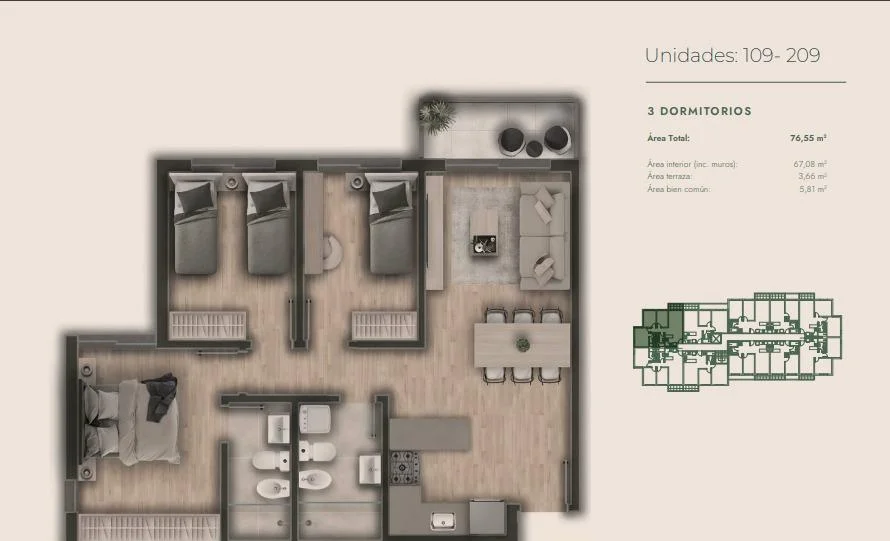 Apartamento en Prado, propiedad 276453 -Imagen 9