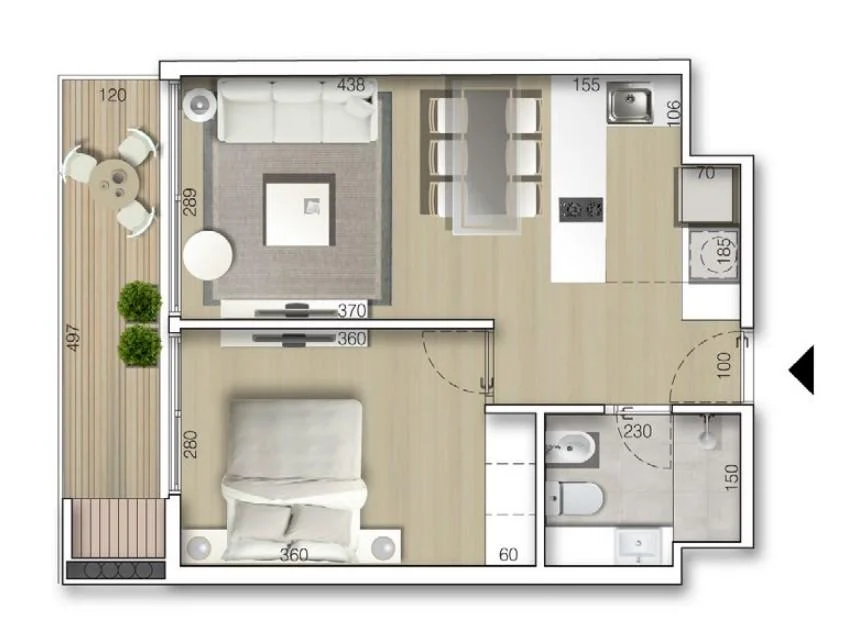 Apartamento en Buceo, propiedad 283303 -Imagen 9
