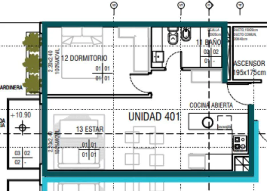 Apartamento en Buceo, propiedad 290954 -Imagen 16