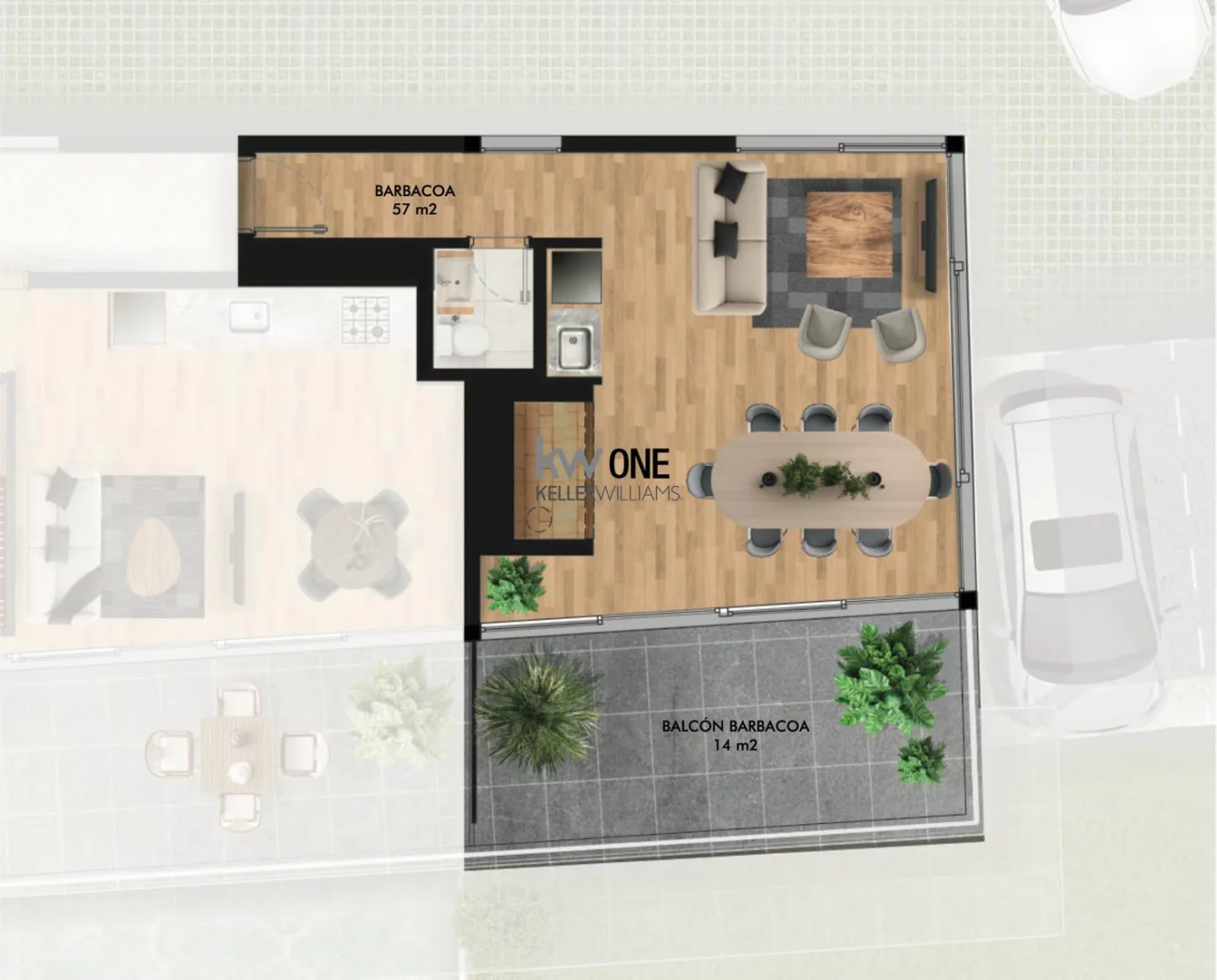 Apartamento en Playa Mansa, propiedad 295239 -Imagen 12