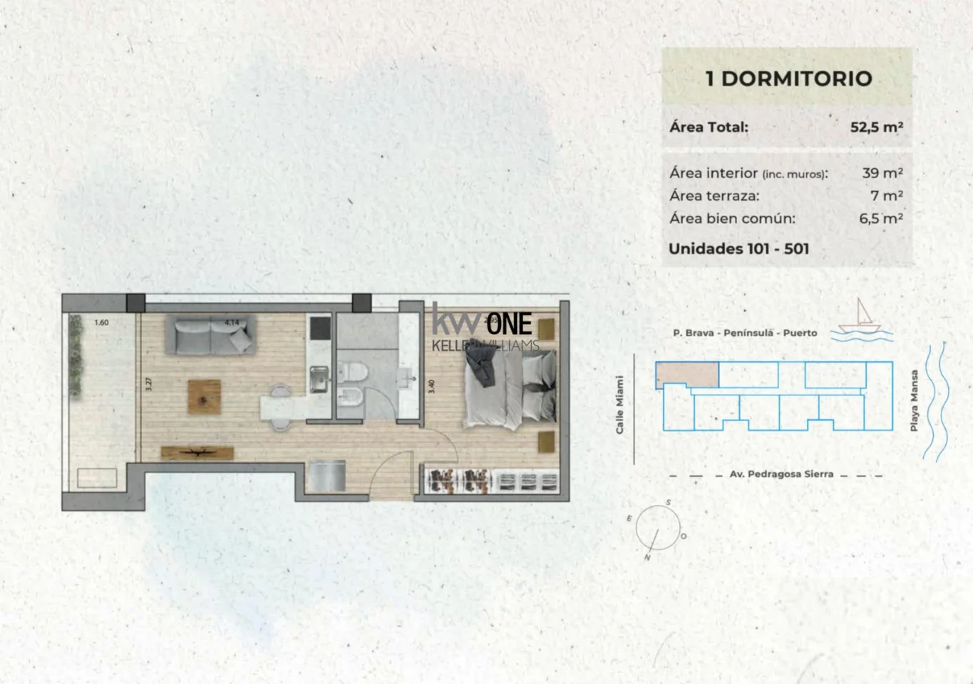 Apartamento en Playa Mansa, propiedad 295752 -Imagen 15