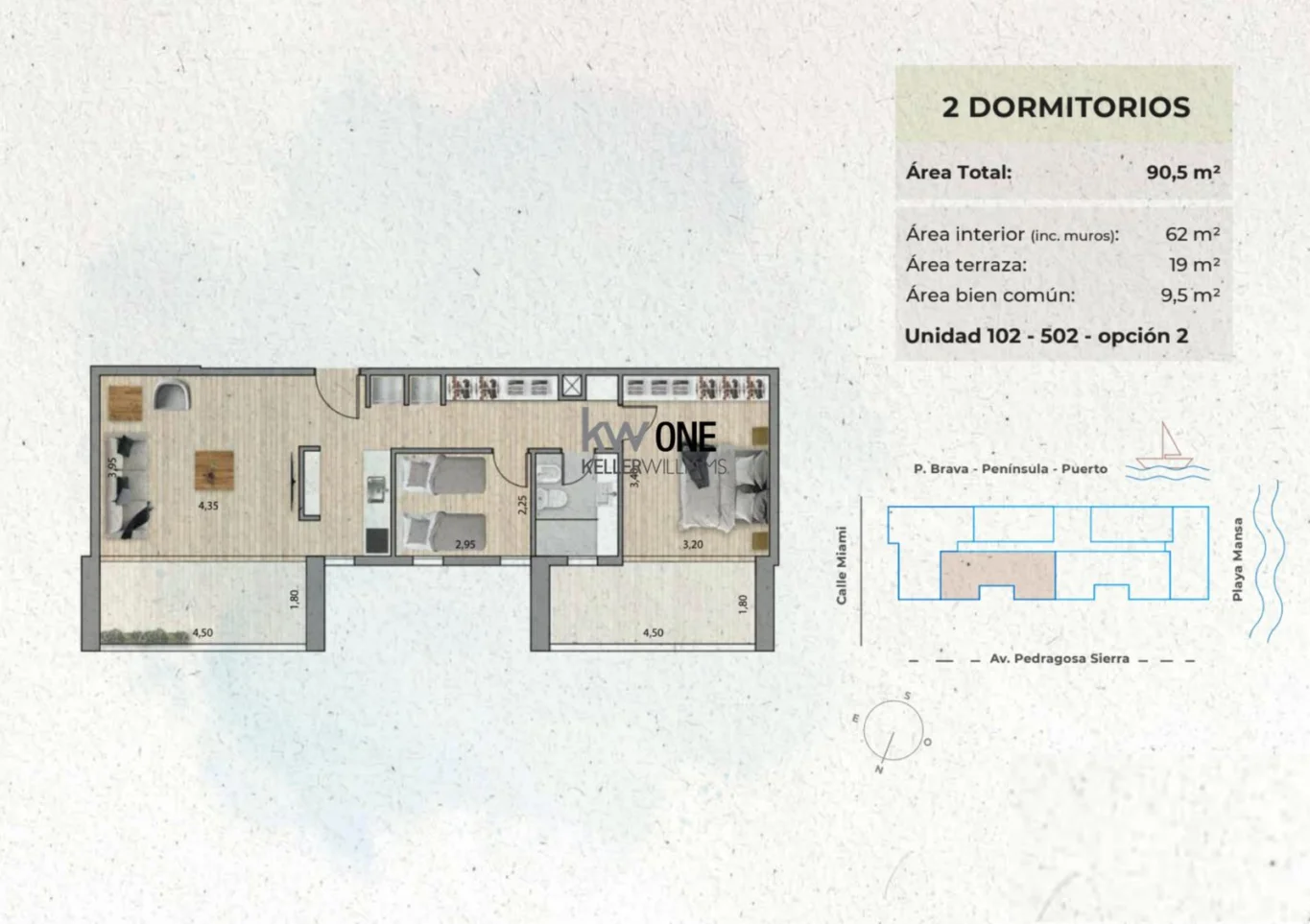 Apartamento en Playa Mansa, propiedad 295752 -Imagen 18