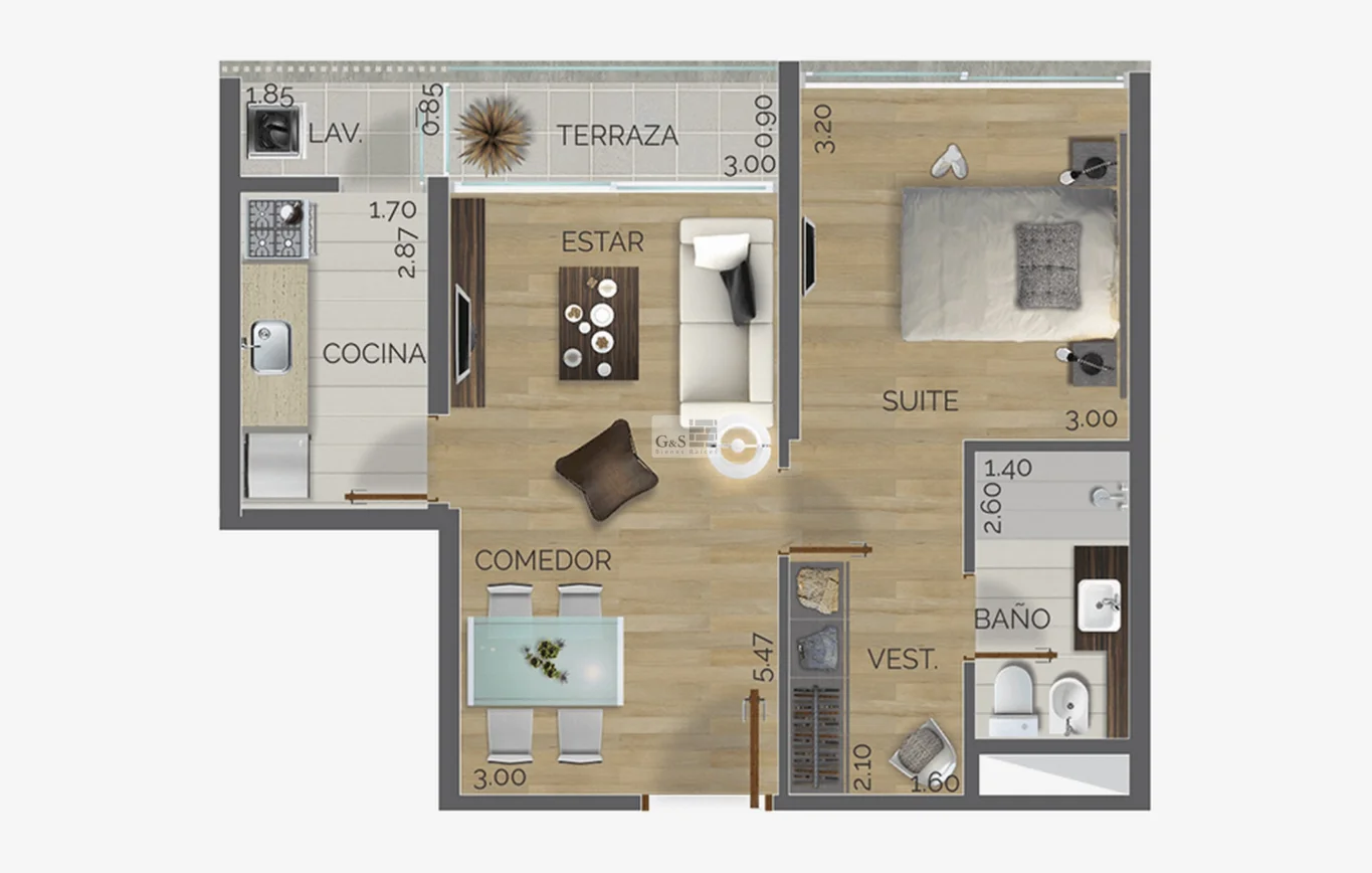 Apartamento en Av. de las Americas, propiedad 288444 -Imagen 14