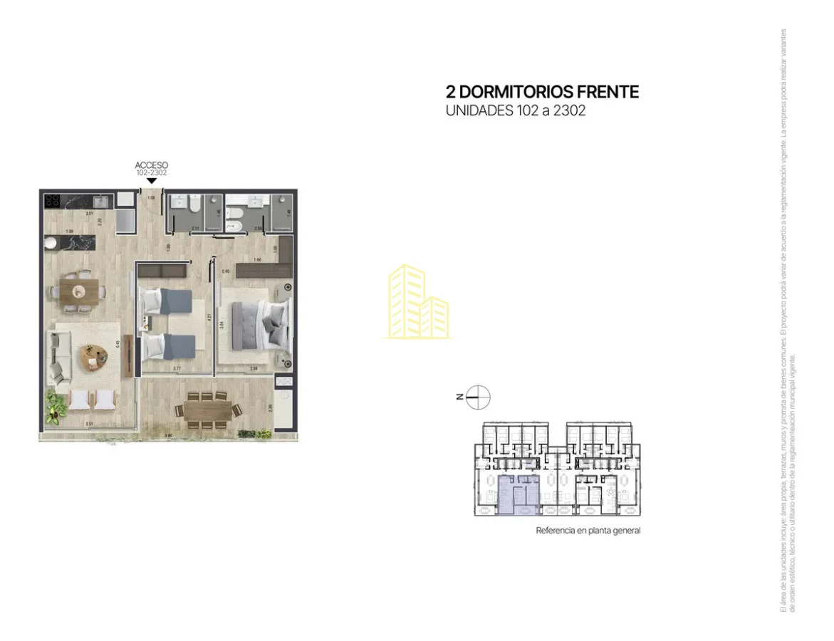 Apartamento en Playa Mansa, propiedad 291861 -Imagen 4