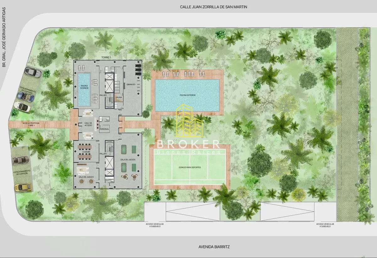 Apartamento en Playa Mansa, propiedad 293891 -Imagen 2