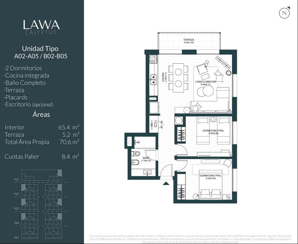 Apartamento en Barra de Carrasco, propiedad 292087 -Imagen 2