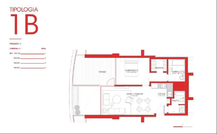 Apartamento en Carrasco Este, propiedad 301492 -Imagen 8