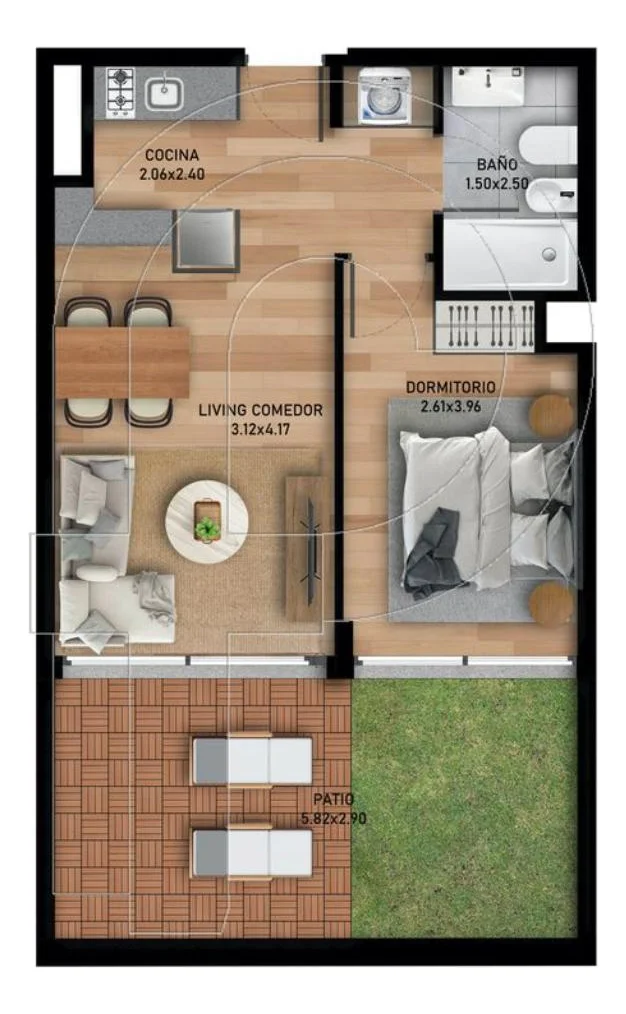 Apartamento en Malvín, propiedad 289310 -Imagen 2