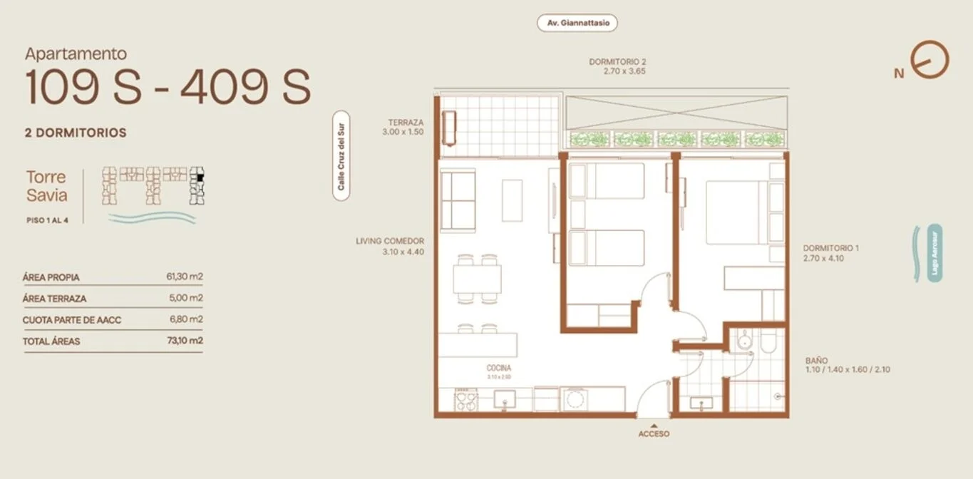 Apartamento en Carrasco Este, propiedad 276379 -Imagen 9