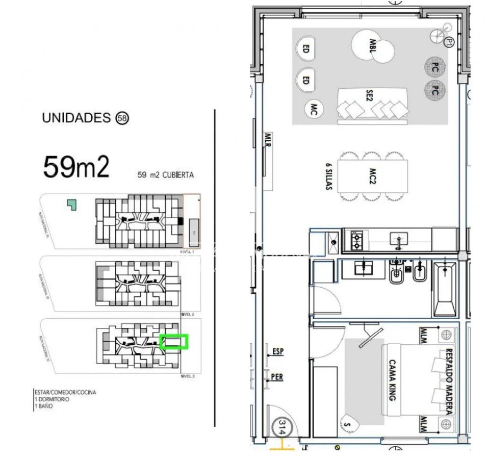 Apartamento en José Ignacio, propiedad 121945 -Imagen 2