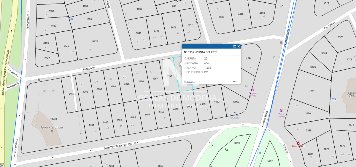 Terreno en Aidy Grill, propiedad 155303 -Imagen 2