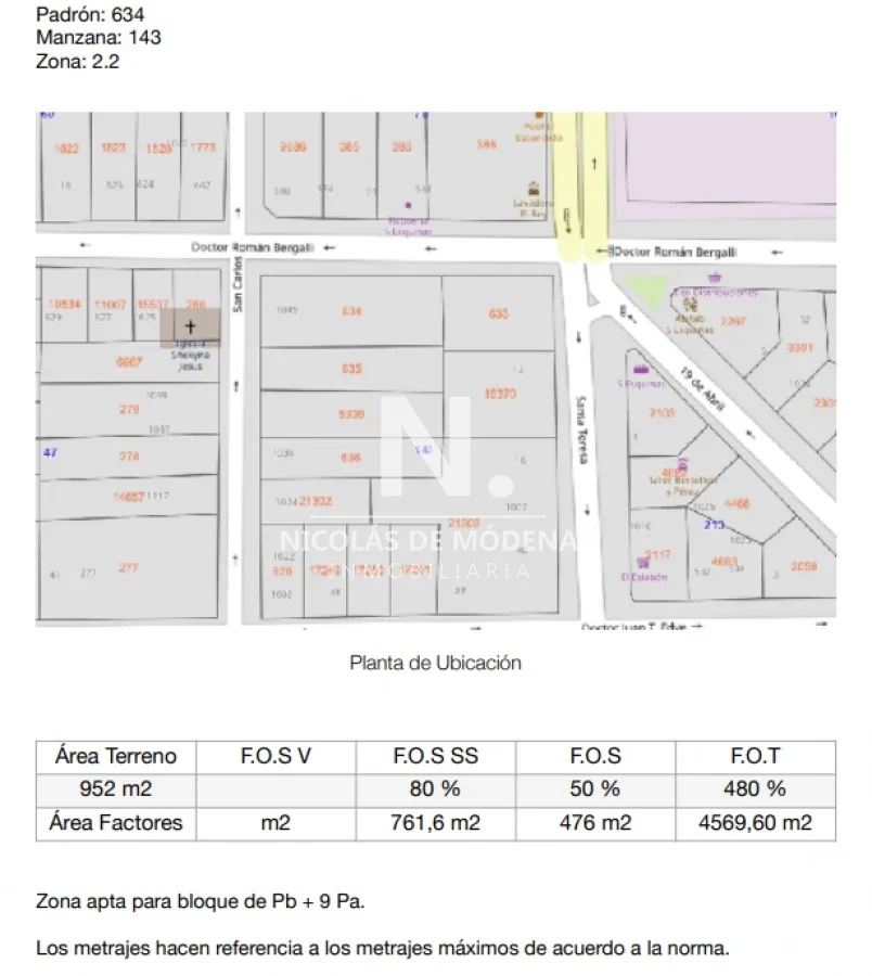 Terreno en Centro, propiedad 23462 -Imagen 3