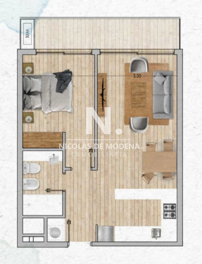 Apartamento en Pocitos Nuevo, propiedad 24071 -Imagen 7