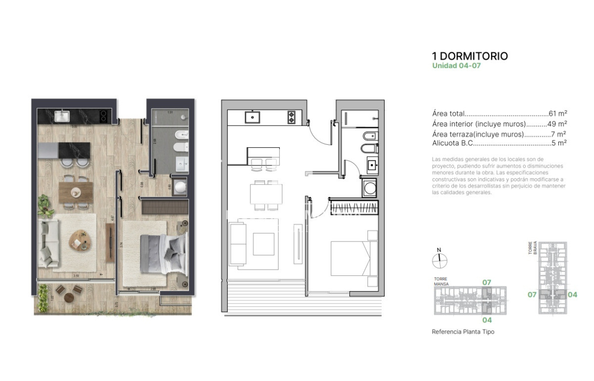Apartamento en Av. Chiverta, propiedad 260210 -Imagen 4