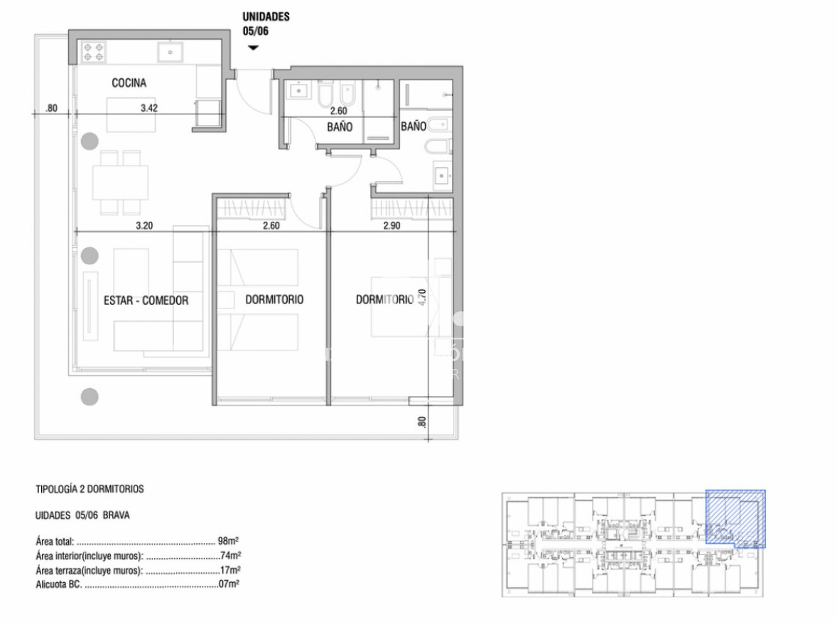 Apartamento en Av. Chiverta, propiedad 260210 -Imagen 12