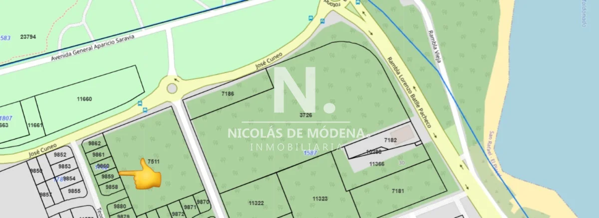 Terreno en Rincón del Indio, propiedad 27047 -Imagen 1
