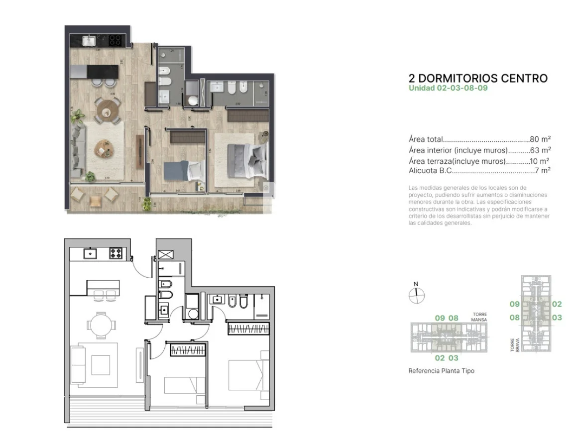 Apartamento en Av. Chiverta, propiedad 285694 -Imagen 18
