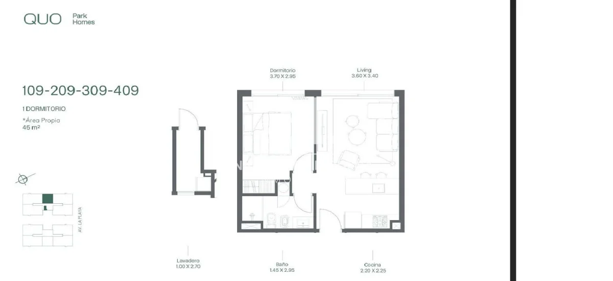 Apartamento en Parque Miramar, propiedad 289120 -Imagen 8