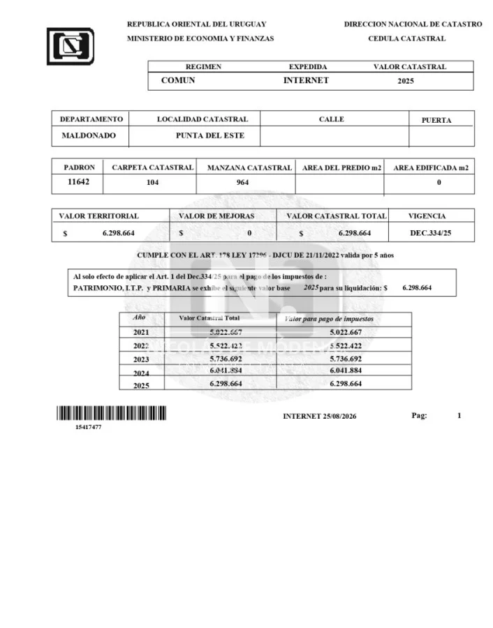 Terreno en Golf, propiedad 289713 -Imagen 4