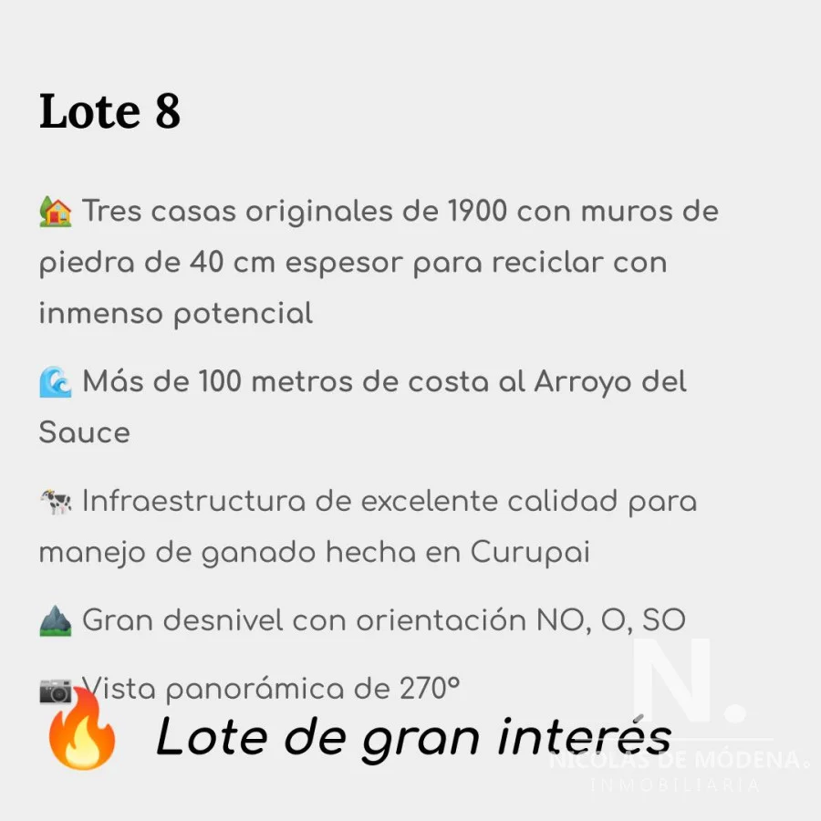 Chacra en Aigua, propiedad 57048 -Imagen 3