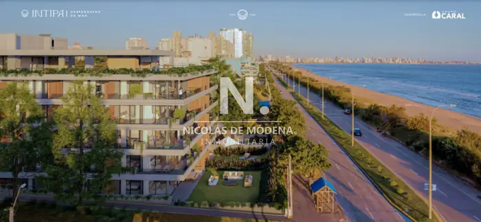 Se vende apartamento de 2 dormitorios con terraza en Punta del Este.