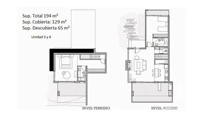 Vende apartamento de 2 dormitorios con terraza en Punta Ballena
