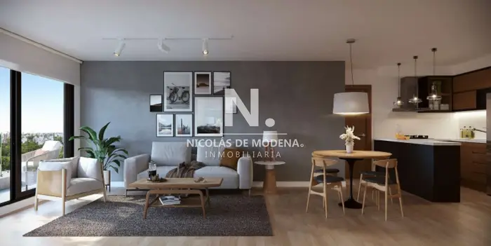 Venta Apartamento de 1 dormitorio al frente a Estrenar en Parque Rodo,Montevideo
