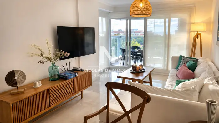 Acogedor departamento a metros del mar
