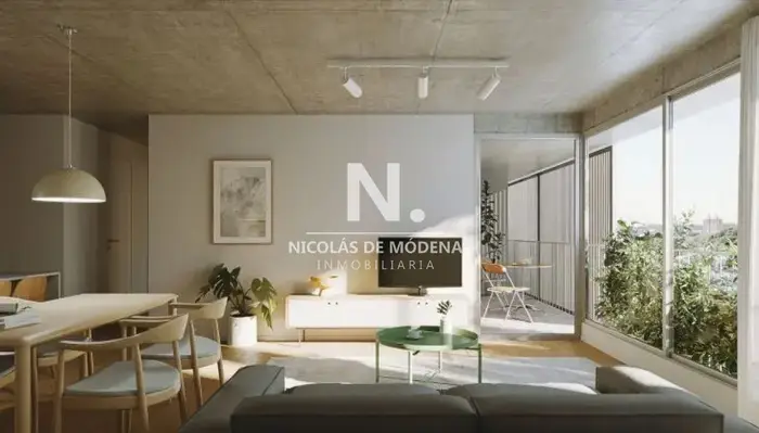 Venta Apartamento En pozo de 3 Dormitorios Con Gran Terraza en Tres cruces,Montevideo.