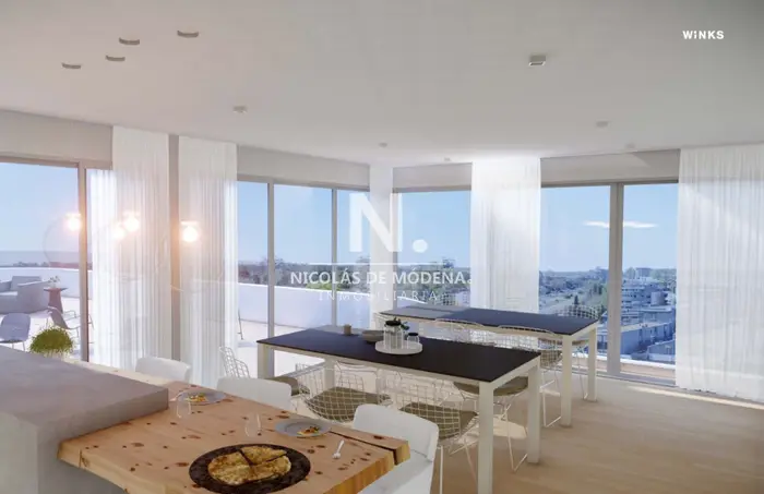 Apartamento en Venta de 2 Dormitorios Con Excelente vista en Barra de Carrasco.