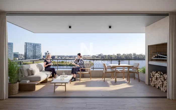 Venta Apartamento en Contruccion de 2 Dormitorios Con Vista Despejada en Barra de Carrasco.