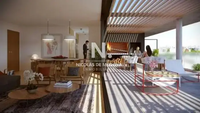 Venta Apartamento de 1 Dormitorio Piso Alto en Pocitos,Montevideo.