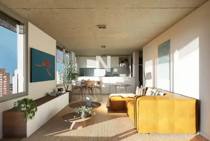 Apartamento de 2 Dormitorios Con Piscina en Malvin,Montevideo.