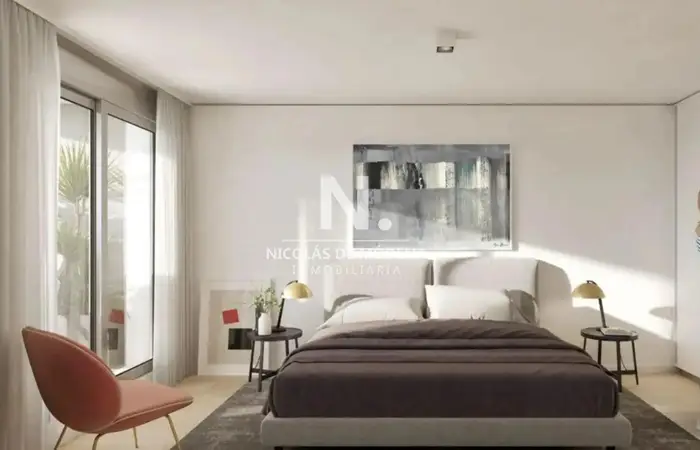 Venta de Apartamento de 1 Dormitorio en Pozo, al frente. Tres Cruces. Montevideo