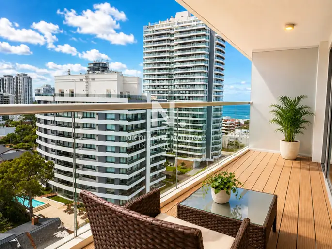Apartamento de 1 dormitorio en venta en Brava - Punta del Este a solo metros del mar